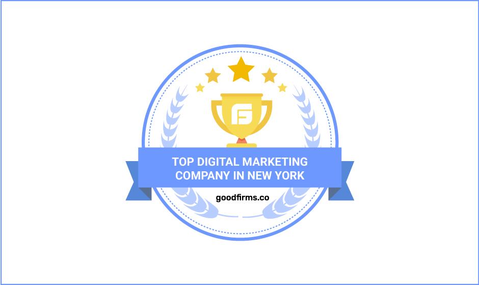 ASPF Solutions Client is named best digital marketing agency in NY